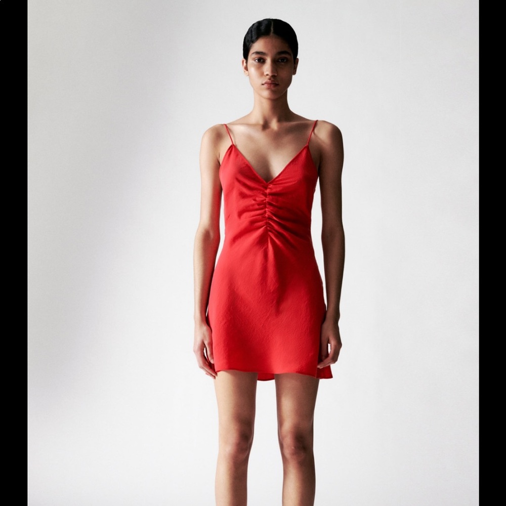 NWT ZARA Red Mini Dress